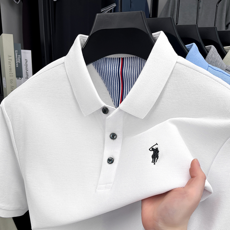 Golf Equipment Brands - Camisa POLO Masculina de Verão 100%