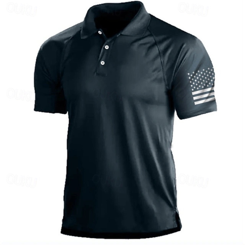 Golf Equipment Brands - Camisa polo masculina com estampa 3d,