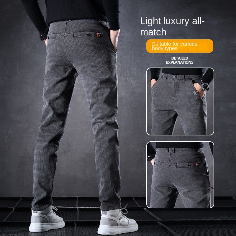 Calça jeans fina de luxo mascu - Golf Equipment Brands avaliação e preço