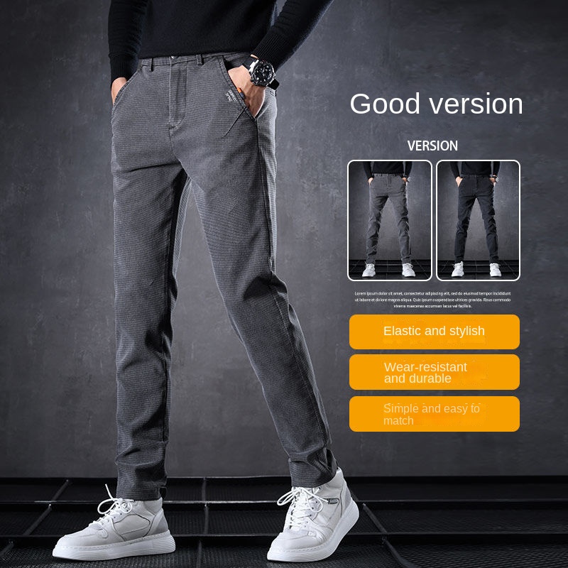 Calça jeans fina de luxo mascu - Golf Equipment Brands avaliação e preço